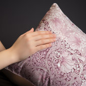 ピンクパーペネルヴィンテージパターンウィリアム・モリス 枕カバー