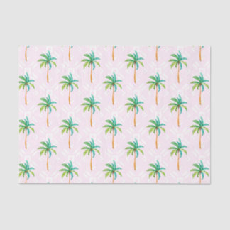 ピンクパームツリーズ(デザイン73ピンクシリーズ) 薄葉紙
