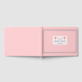 ピンクパームツリービーチハウスバケーションレンタルトレンディー ゲストブック (全面)