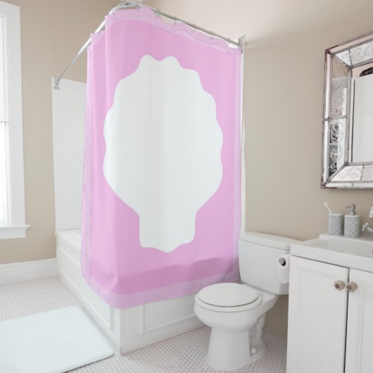 ピンクパール シャワーカーテン (インサイチュ)