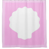 ピンクパール シャワーカーテン (正面)