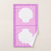 ピンクパール バスタオルセット (ハンドタオル)