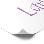 ピンクヒトデ子供部屋プリント ポスター (角)