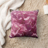 ピンクヒドラグレア:ほとん無地のど軽いピンク枕 クッション (ブランケット)