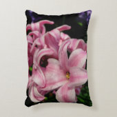 ピンクヒヤシンス春フローラ アクセントクッション (正面(垂直))