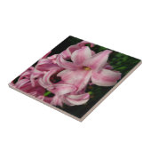 ピンクヒヤシンス春フローラ タイル (側面)