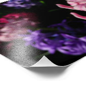 ピンクヒヤシンス春フローラ フォトプリント            (角)