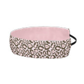 ピンクヒョウのチータワイルドアニマルプリントパターン アスレチックヘッドバンド (右)