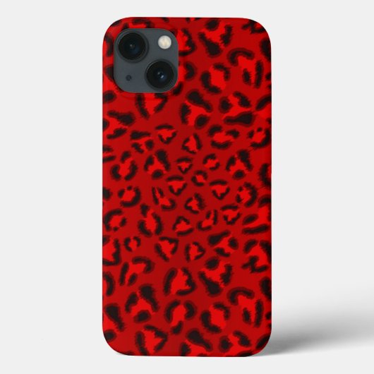 ピンクヒョウのテクスチャパターン。 Case-Mate iPhoneケース (裏面)