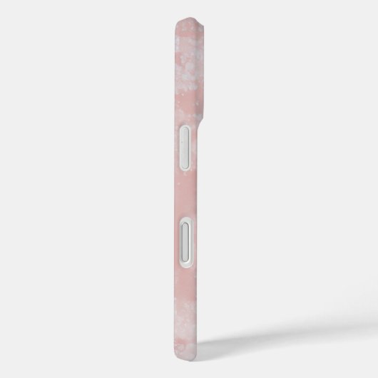 ピンクヒョウガーリーグリッターボエレガントウ名前をカスタムする Case-Mate iPhoneケース (裏面 / 右)