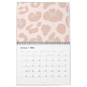 ピンクヒョウ印刷2021年カレンダー カレンダー (1月 2026)