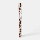 ピンクヒョウ柄 iPhone 16ケース (左側面)