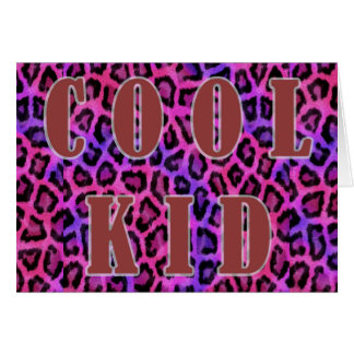 ピンクヒョウ皮プリント