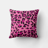 ピンクヒョウBFFフレンド最高のベッティ クッション (裏面)