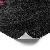 ピンクヒール靴ポスター ポスター (角)