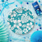 ピンクビキニ（アクアマリン） ペーパープレート (パーティー)