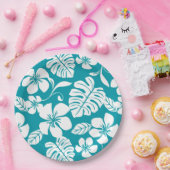 ピンクビキニ（アクアマリン） ペーパープレート (パーティー)