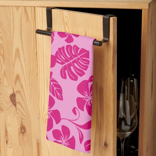 ピンクビキニ キッチンタオル (三つ折り)