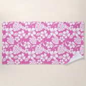 ピンクビキニ ビーチタオル (正面)