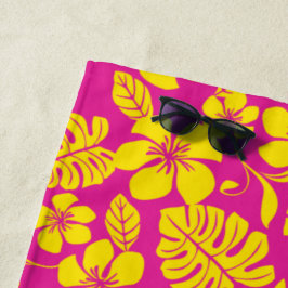 ピンクビキニ ビーチタオル