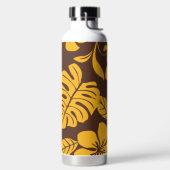 ピンクビキニ(ブラウン/金ゴールド) ウォーターボトル (左面)