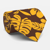 ピンクビキニ(ブラウン/金ゴールド) ネクタイ (ロール)