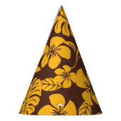 ピンクビキニ(ブラウン/金ゴールド) パーティーハット (左)