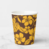 ピンクビキニ(ブラウン/金ゴールド) 紙コップ (左)