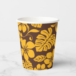 ピンクビキニ(ブラウン/金ゴールド) 紙コップ