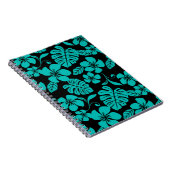 ピンクビキニ(ブラック/ティール（緑がかった色）) ノートブック (右側)