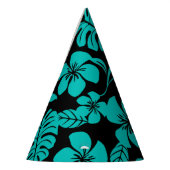 ピンクビキニ(ブラック/ティール（緑がかった色）)パーティー帽子 パーティーハット (左)