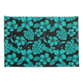 ピンクビキニ(ブラック/ティール（緑がかった色）) 枕カバー (裏面-右)