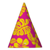 ピンクビキニ（ホットピンク/イエロー）パーティー帽子 パーティーハット (右)