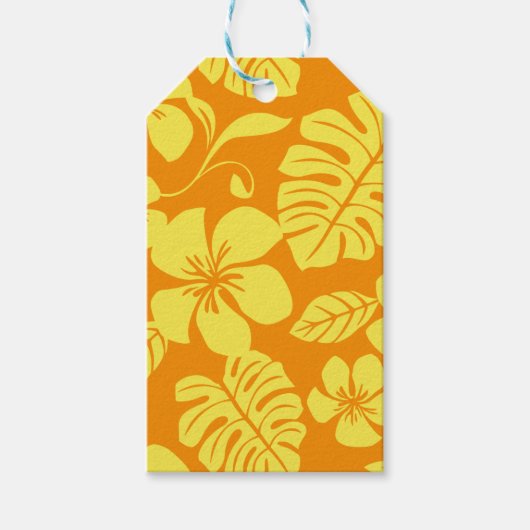 ピンクビキニ（ミカン/イエロー） ギフトタグ (正面)