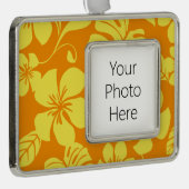 ピンクビキニ（ミカン/イエロー） シルバープレートフレームオーナメント (右)