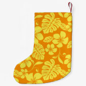 ピンクビキニ（ミカン/イエロー） スモールクリスマスストッキング (裏面)