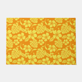 ピンクビキニ（ミカン/イエロー） ドアマット