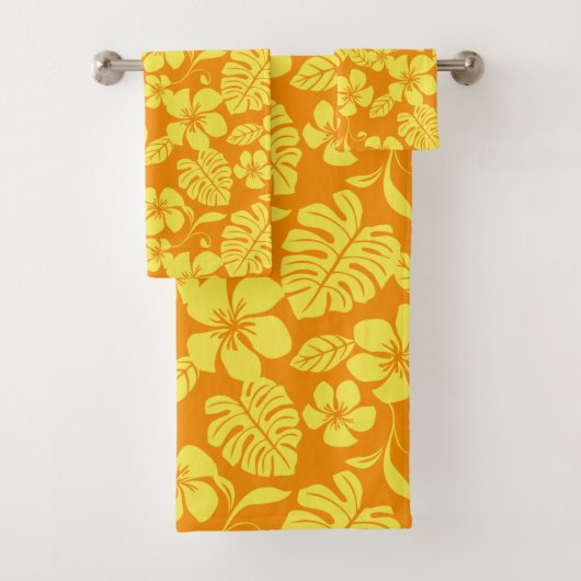 ピンクビキニ（ミカン/イエロー） バスタオルセット (インサイチュ)