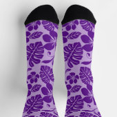 ピンクビキニ（紫x 2） ソックス (上部)