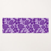 ピンクビキニ（紫x 2） ヨガマット (正面(横))