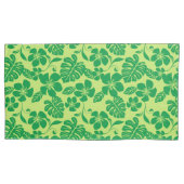 ピンクビキニ（緑×2） 枕カバー (正面左)