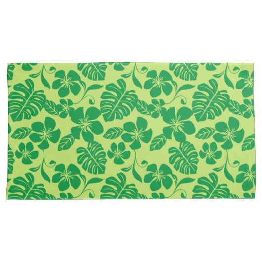 ピンクビキニ（緑×2） 枕カバー (正面右)