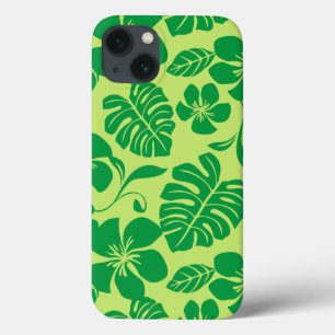 ピンクビキニ(緑×2) iPhone 13ケース