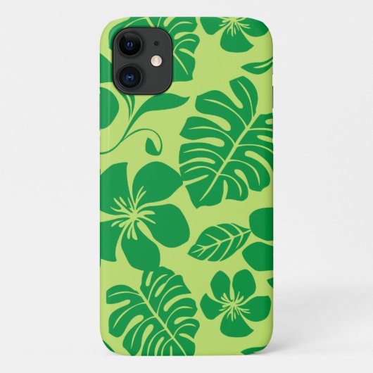 ピンクビキニ（緑×2） Case-Mate iPhoneケース (裏面)