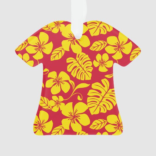 ピンクビキニ(赤/金ゴールド) オーナメント (正面)