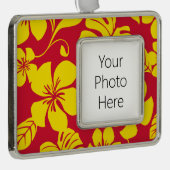 ピンクビキニ(赤/金ゴールド) シルバープレートフレームオーナメント (右)