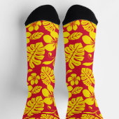 ピンクビキニ(赤/金ゴールド) ソックス (上部)