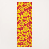 ピンクビキニ(赤/金ゴールド) ヨガマット (正面)