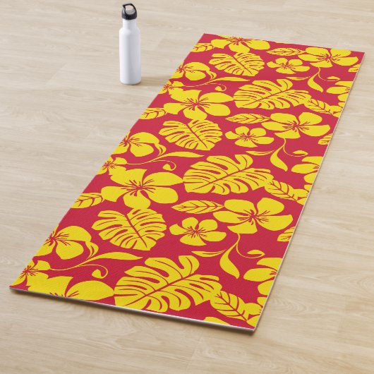 ピンクビキニ(赤/金ゴールド) ヨガマット (インサイチュ)