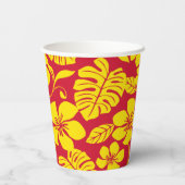 ピンクビキニ(赤/金ゴールド) 紙コップ (裏面)